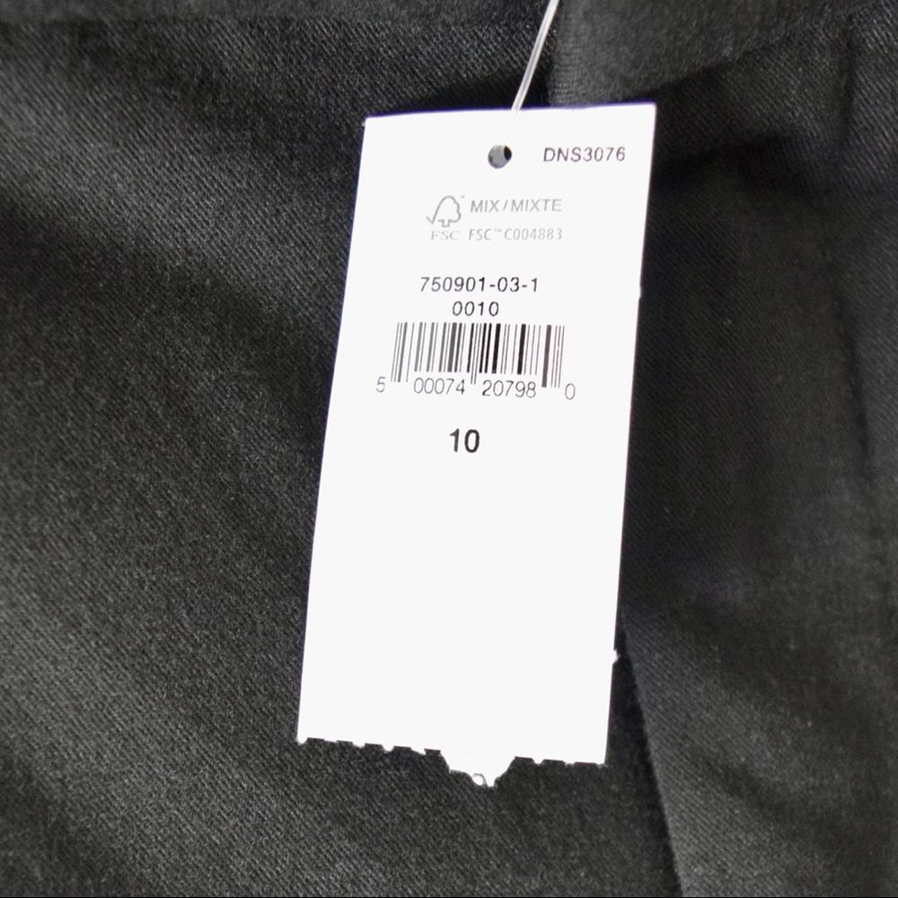 BANANA REPUBLIC Factory High-Rise Bootcut Pant, Black, Size 10 NWT Retail $80 - Picture 6 of 15